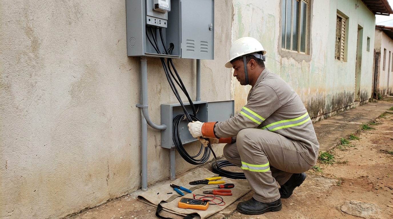 Regularização de Entrada de Energia em Bragança Paulista‑SP
