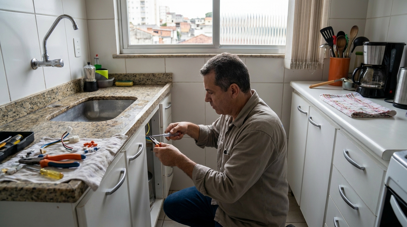 Troca de Torneira Elétrica em Bragança Paulista‑SP